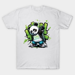 Panda Bear Pandamonium T-Shirt